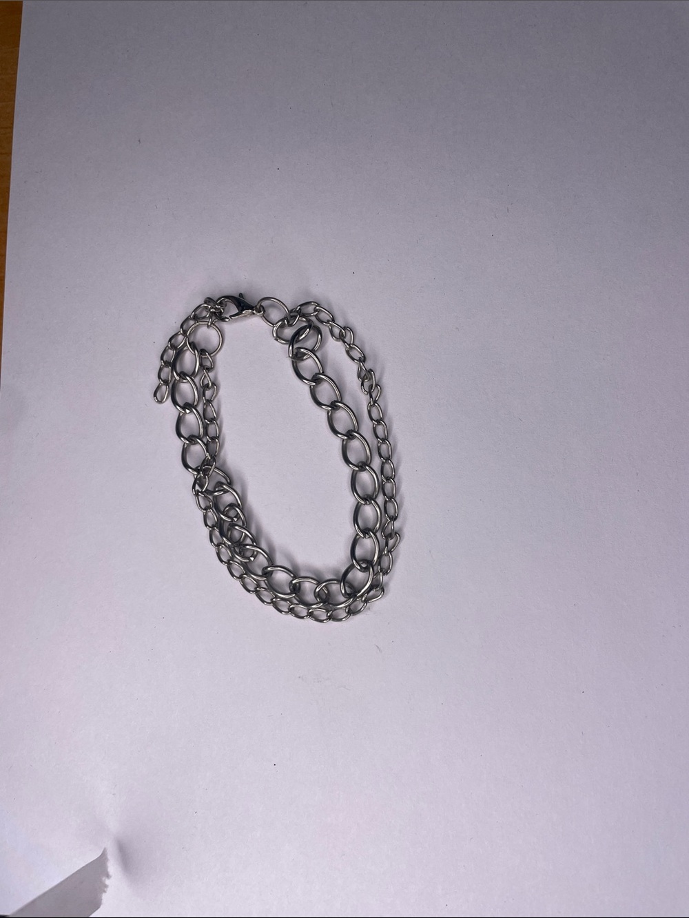 Silver Chain Bracelet- ADD ON ONLY